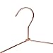 10 Sturdy Cooper Rose-Gold Metal Coat Hangers Heavy Duty Suit Hangers (10)