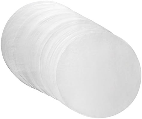 KANA Parchment Paper Baking Circles - 100 Pre-cut Round Parchment Sheets for Baking Cakes, Cooking, Cookies, Cookies, Pastries, Dutch Oven, Air Fryer, Cheesecakes, Tortilla Press (10 inch)
