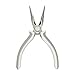 Fiskars Crafts Precision Needle-Nose Pliers (6 in), 6 Inch, White/Grey