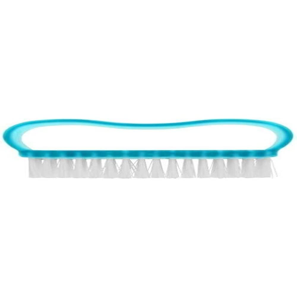 Elliott Wavy Nail Brush, Large Hygienic Single Sided Hand and Nail Cleaning Brush, Scrubbing Brush to Clean Under Nail Dirt Grime and Grease, Firm Strong Bristles, for Use on Fingernails and Toenails (Assorted Colours)