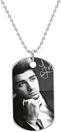 One Direction Zayn Malik Custom OvaL Dog Tag (Large Size) Pet Tag Cat Animal Tag