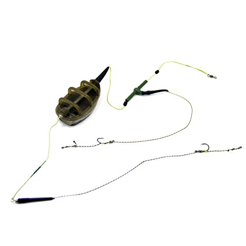 Sams Fishing Carp Coarse Fishing Hair Rig Hook Set Kit Group
