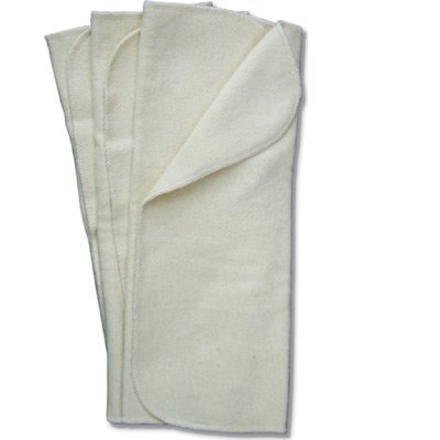 AppleCheeks One-Size 2-Layer Rayon from Bamboo Inserts, 2-pack