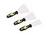 Stiff Steel Metal Scraper Set, MSKEI Drywall Taping Knife, 3 Pc Paint Scraper Tool(2