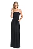 Vanilla Bay Solid Maxi Dress,Large,Black