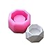 DIY Flower Pot Silicone Mold Succulent Plants Concrete Planter Vase Molds Candle Holders Mold Color Random