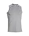 Under Armour Men's Raid Sleeveless T-Shirt, True Gray Heather/Steel, X-Large