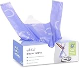 Ubbi Disposable Diaper Sacks, Lavender