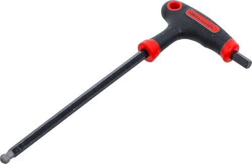 BGS Diy 7882-7 | T-Handle L-Type Wrench | internal Hexagon / internal Hexagon with Ball Head | 7 mm