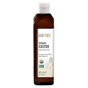 Aura Cacia Skin Care Castor Oil Org 16 Fl. Oz.(Packaging May Vary)