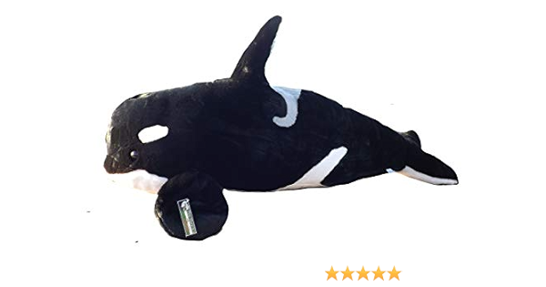 large stuffed whale