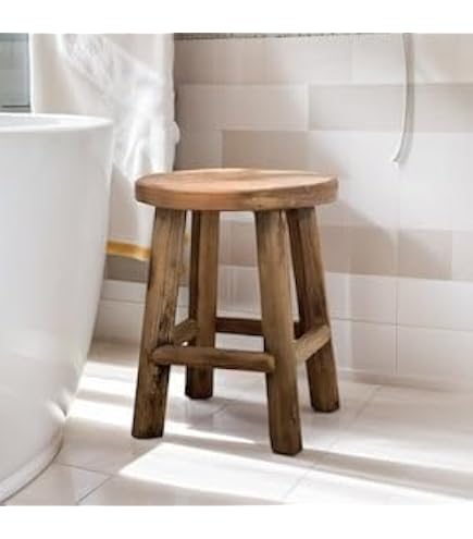 Amazon.com: Dulton Stool Clipper 2 Chrome, Chrome Stool, 17.3-18.9