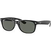 Ray-Ban RB2132 POLARIZED NEW WAYFARER Square Sunglasses For Men For Women +BUNDLE with ACCESSORY EYEWEAR KIT