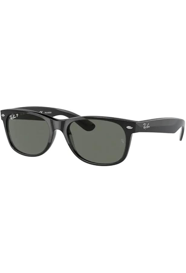 Amazon.com: Ray Ban RB2132 901/58 Wayfarer Black/G-15 XLT