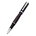 Xezo Architect Metallic Fine Executive Rollerball Pen Diamond-Cut Weighty Barrel Serial Number Platinum Plated, Dark Purple (Architect Purple R)