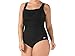 Speedo Women's Plus-Size Shirred Tank One Piece Swimsuit