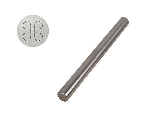 5 MM Alternative A-32 Symbol Bowen Knot Shaped Stamp Tool for Stamping and Marking Jewelry and Metals