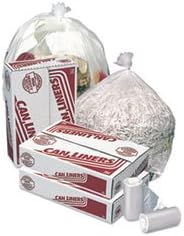 PITMR24339MC High-Density Mini-Roll Can Liners, 12-16 gal, 6 mic, 24 x 33, Natural Color