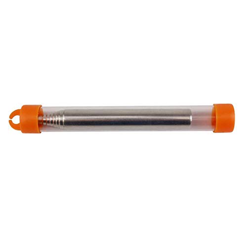 GETMORE7 Pocket Bellows, Outdoor Pocket Compact Telescopic Tube Stainless Steel Collapsible Air Blowpipe for Blowing Additional Air Into A Fire for Easy Fire-Lighting - Thumbnail 3