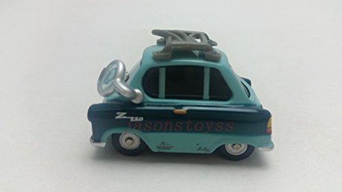 Mattel Disney Pixar Cars 2 Professor Z With Glass Diecast Toy Car 1:55 Loose New In Stock