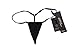 SS Queen Women's Halterneck Top and Sexy G-string Set A-black, One Size