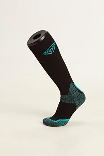 YSPORTS GRADUATED COMPRESSION SOCKS (15-20 mmHG) FOR MEN AND WOMEN 3D RIBBED DESIGNED FOR PERFORMANCE WITH COMFORT, GOOD FOR RUNNERS PREGNANCY FLIGHT TRAVEL ENDURANCE TRAINING