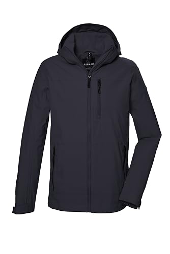 G.I.G.A. DX Herren Funktionsjacke wasserdicht/Outdoorjacke mit abzippbarer Kapuze GS 58 MN JCKT, dunkel stahlblau, XL, 42721-000