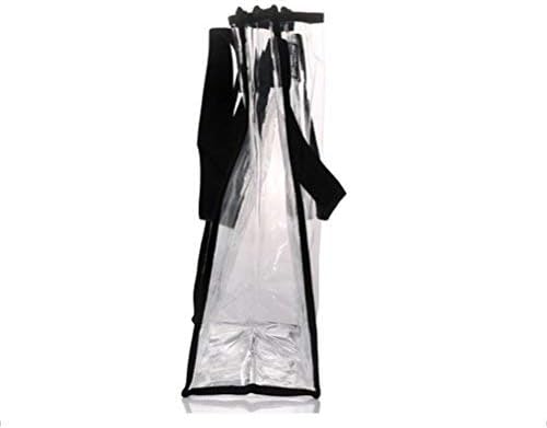 VORCOOL PVC Clear Handbag Tote Bag Gym Tote Bag for Women Work, School, Sports Games and Concerts Clear Bag - Image 3