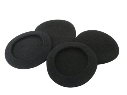 Sound Wave ヘッドホン交換用イヤーパッド直径40mm 黒 左右２セット アルミ チャック包装 40mm (4個)商品画像