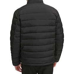 DKNY Men's Jon Quilted Stand Collar Puffer