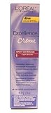 L'Oreal Excellence Creme Color # 6 Light Brown 1.74 oz. (3-Pack) with Free Nail File