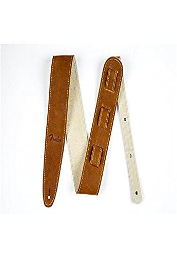 Fender 099-0607-050 Ball Glove Leather Strap Braun