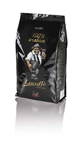 Lucaffé Kaffeebohnen - Mr. Exclusive 100% Arabica Blend - 1er Pack (1 x 700g), stilvolle Stahldose sorgt für…