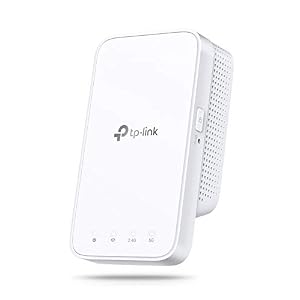 TP-Link AC1200 WiFi Extender (RE300), Covers Up to 1500 Sq.ft and 25 Devices, Up to 1200Mbps, Supports OneMesh, Dual…