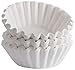 Tupkee 12-Cup Large Coffee Filters - 9.75” x 4.25” - 500 Count - Tall Walled to Prevent Ground Overflow - Compatible with Bunn 12 Cup Commercial Coffee Maker & Large Home Machines - Made in the USA