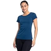 ayaecofashion AyA | Women's Organic Pima Cotton T-Shirt | Natural Blue S