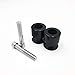 HTTMT MT221-012-BK Black Swingarm Spools Compatible with Kawasaki Ninja 250R 650R Zx 6R 9R 10R 12R 14R Z1000
