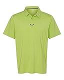 Oakley 432952 Mens Newlyn Polo, Lime Green-XL