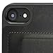 Distil Union Wally Wallet Case for iPhone 7 / iPhone 8 - Genuine Leather Protective Case (Ink)