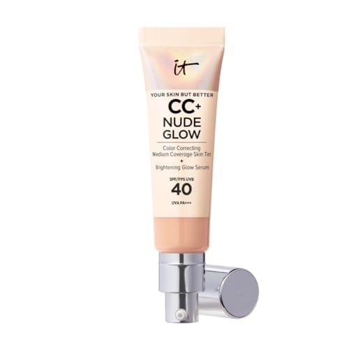 CC+ NUDE GLOW lightweight foundation + glow serum SPF40 #neutral medium