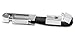 Olivery Valet Keychain Genuine Leather Elegant Key Chain 4 Detachable Key Rings (Black)