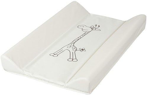 Baby COTBED Changing MAT Padded Hard Base 3 Designs Unique 80X50 **New** (Giraffe in Cream)
