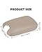 ISSYAUTO Leather Center Console Lid for 08-12 Accord Armrest Cover Replacement Console Cover Beige