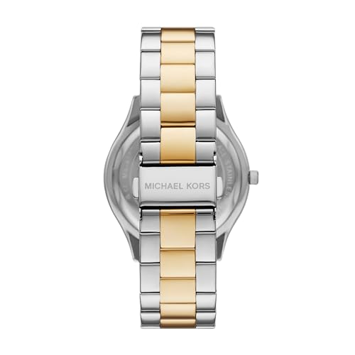 Michael Kors Slim Runway Women's Watch, Stainless Steel Bracelet Watch for Women
