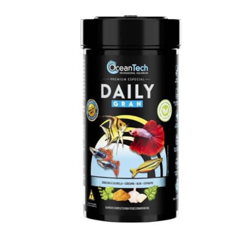 Ração para Peixe Daily Gran 125G OCEAN TECH