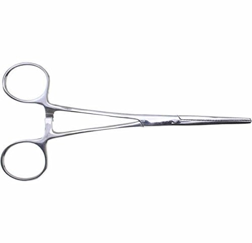 6.25 Inch Straight Hemostat (Forceps) Mascot Tools