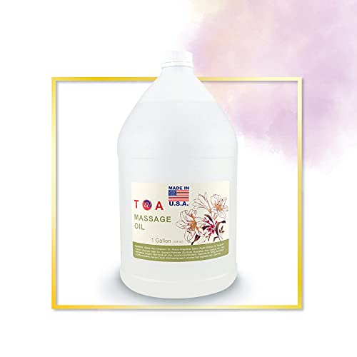 TOA Supply Soothing Hydrating Natural Body Spa Massage Mineral Oil for