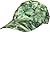 Aqua Design Mens Camo Long Bill Hat and Removable Cape, Green Bayou