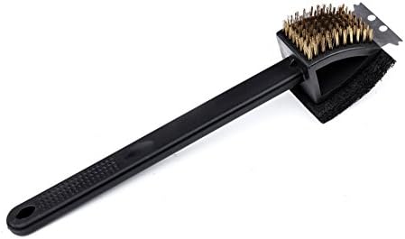15" BBQ Grill Cleaning Brush Scrubber Scraper
