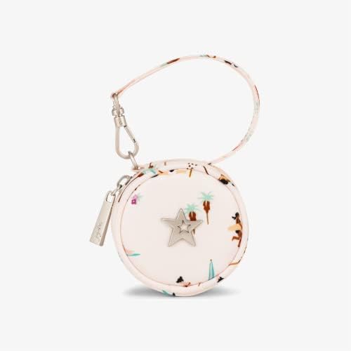JuJuBe Paci Pod Pacifier Holder, Clip Binky to Diaper Bag or Stroller, Purse Charm, Holds 2